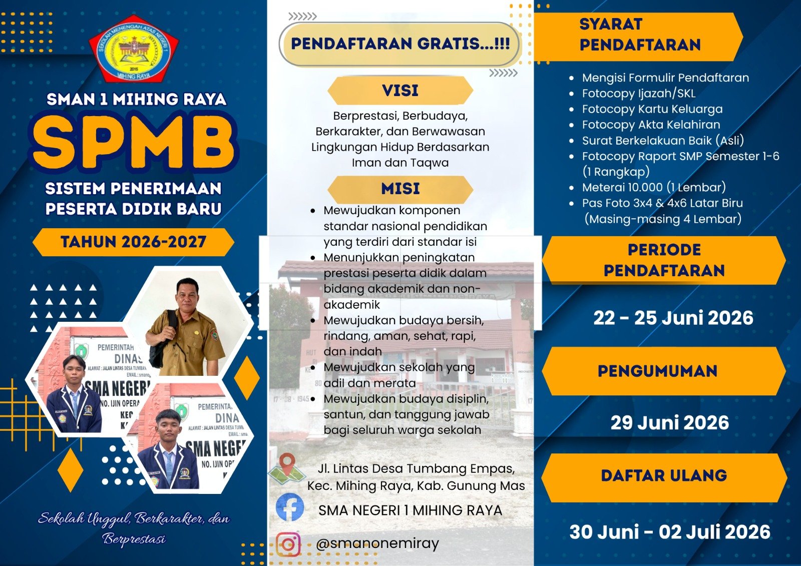 PSMB ( Penerimaan sistem Murid Baru ) T.A 2026/2027